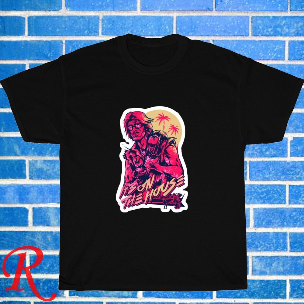 

Новый! Hotline Miami Видеоигра Черный Серый Темно-синий Белый Размер S-5XL Унисекс Футболка 3XL