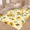 Sunflower Field Carpets for Living Room Home Bedroom Coffee Tables Carpets Modern Anti-slip Floor Mat Home Decorative Area Rug