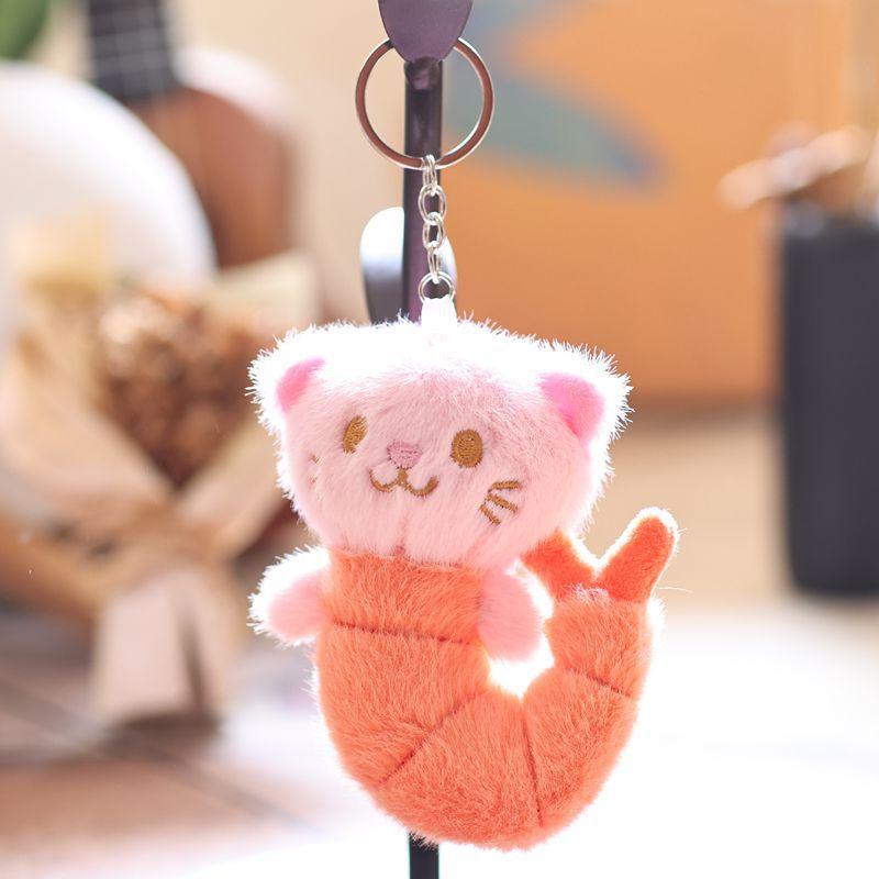 

Милый Креативный Маленький Креветка Кт Кукла Подвеска Брелок Рюкзак Подвесное Украшение Декоративный A2