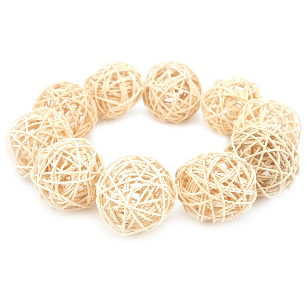 Sepak Takraw Toy   Rattan Safe and Harmless   Small Animal Chew Toy for