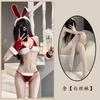 Sex Lingerie Sexy Bunny Suit Three-Point Christmas Uniform Female Seduction Bra Pajamas