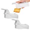 Butter Cutter Dispenser One-Touch Butter Slicer Machine Multi-functional Cheese Slicer Tool for Bread Cakes Cookies Breakfast