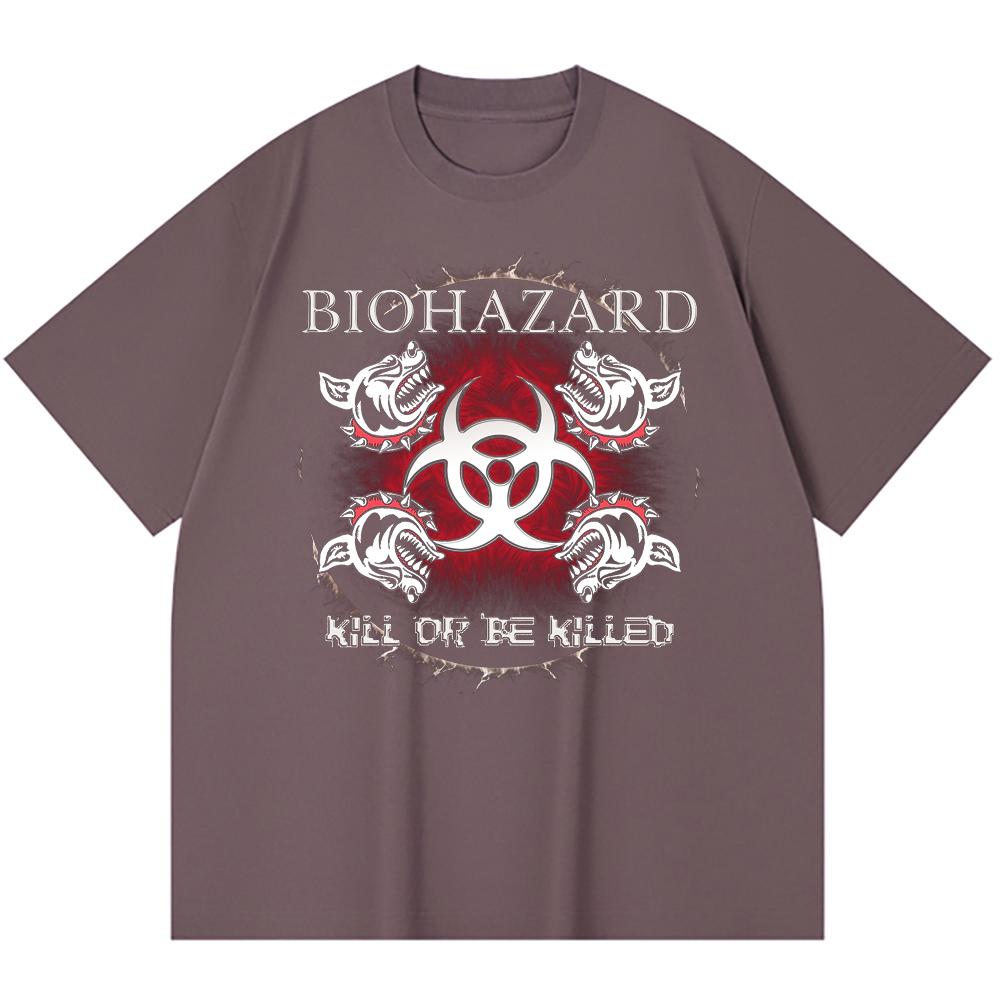 230 Gsm 100% Cotton Heavy Metal T-Shirt  Rock Band Popular Music Print Unisex Heavy Cotton T Shirt
