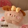 Rechargeable Electric Heating Hot Water Bag - Plush Hand Warmer for Belly Warmth