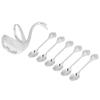 Coffee Spoon Holder Elegant   Zinc Alloy EmNaBossment Design Glossy Bright Color Mirror Polish Coffee Stirrers Holder