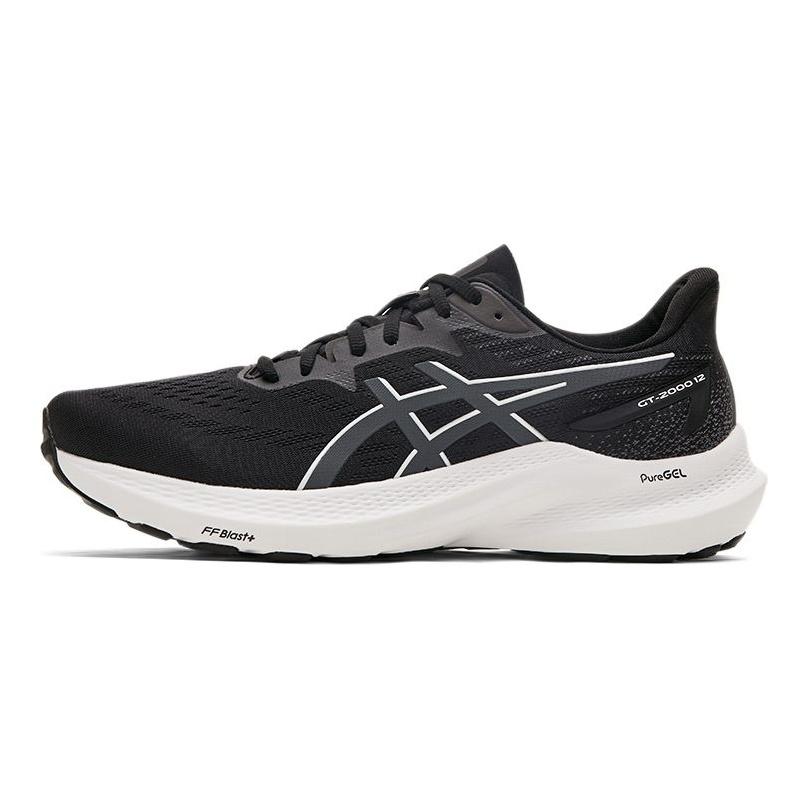 Asics GT 2000 12 Black Carrier Grey Unisex Sneakers 1011B691-002