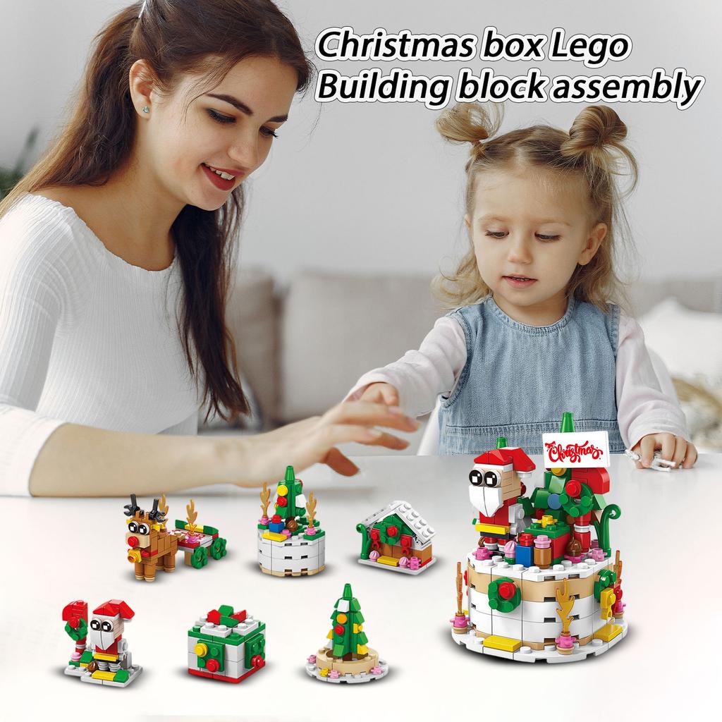 Christmas Cake Building Christmas Box Christmas Building Assembly