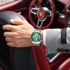E108 Luxury Stainless Steel  Multifunction Men Quartz Watch Alarm Calendar 30M Waterproof Luminous Watch for Men