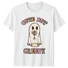 Cute But Creepy Unisexs TShirt Ghost Floral Halloween 2026 Gift For Her