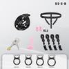 Male Chastity Cage with Wings and Bows Sissy Chastity Device for Man Penis Bondage Sex Toys Lightweight Penis Cage