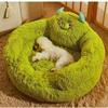 Winter Warm Bean Bag Pet Bed for Small & Medium Dogs and Cats - Cozy, Cold-Resistant Sleeping Mat