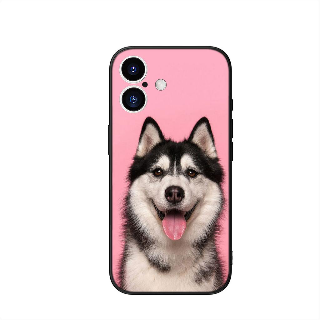 Phone Cover for Samsung Galaxy A07 A13 A12 A14 A23 A42 A50 A51 A52 A53 A70 A71 A72 A21S A04 Note 20 9 8 10 Case Husky Dog Casing