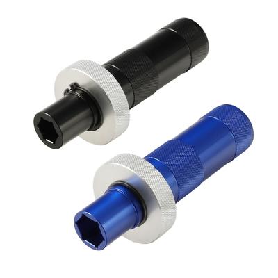 14/17mm Shock High Comp Adjuster Motocross Metal Shock High Compression Adjuster Wrench Rear Suspension Adjustment Tool
