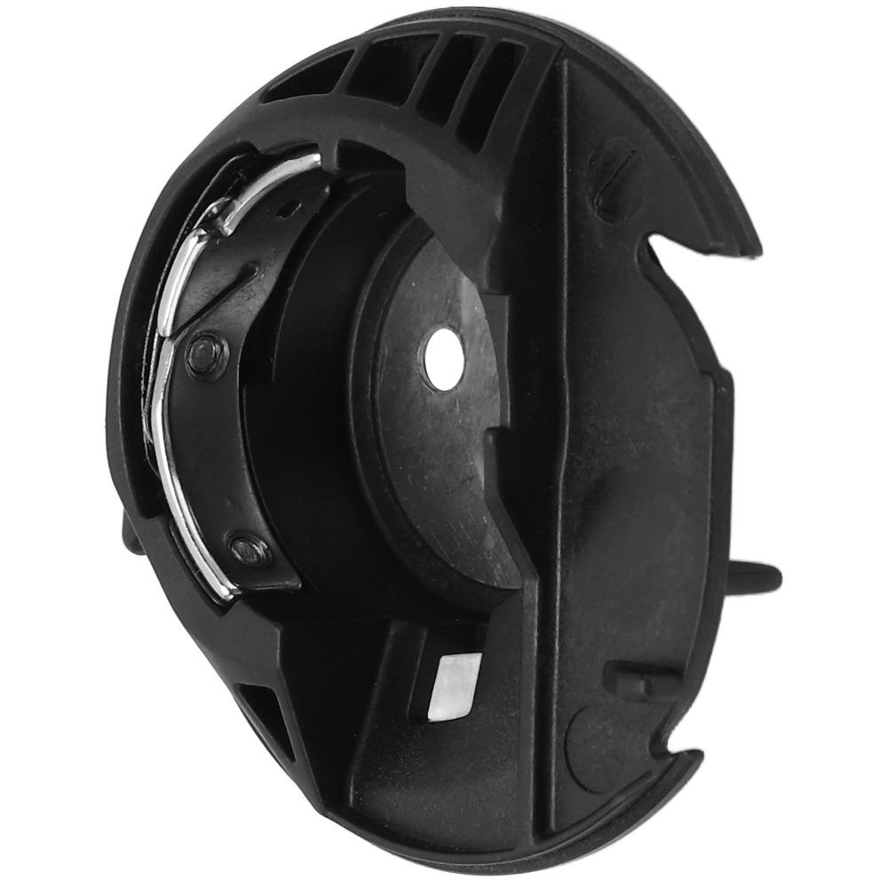 Scatola per Rocchetti in Plastica Nera Portatile Scatola per Rocchetti per Macchina da Cucire 7363, 8768, 90S, One, One Plus, 160° Anniversario