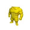 3D Printed Muscular Hunk Pen Holder - Creative, Funny Desktop Accent Ornament