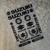 Suzuki Logo Motorcycle Personalized Decorative Stickers for Body Helmet Shock Creative Waterproof Modified Stickers Decoration