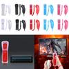 Controler de telecomandă fără fir 2 în 1 încorporat în mișcare Plus telecomandă Joystick Gamepad de înlocuire pentru consola Wii Wii U