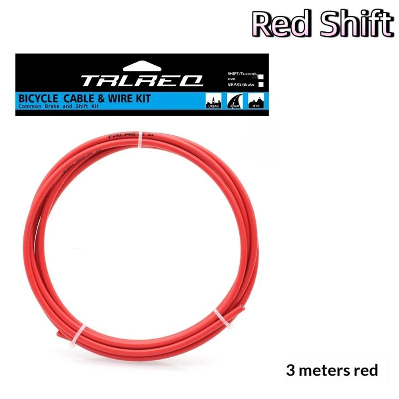 Trlreq Brake/Gear Cable Housing Set 3 Meters Per Pack Bicycle Brake Wire Tube Variable-Speed Conduit