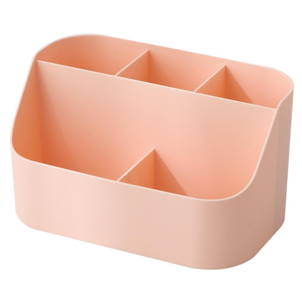 Multifunctional 5-grid Large Capacity Desktop Storage Box Partitioned Office Supplies Storage Box Cosmetics Organizer Container