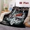 Truck 2D Flat Pattern Flannel Blanket High quality All Seasons Warmth and Comfort Perfect for Christmas Gifts.MMT0918331