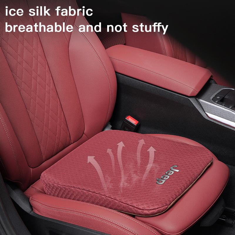 Car Seat Cushion Height Increasing Cushion Accessories For Jeep Wrangler Rubicon Renegade Compass Grand Cherokee Patriot Liberty