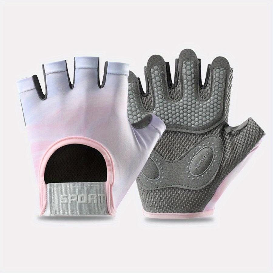 Sports and Fitness Gloves, Unisex, Semi Finger Breathable Equipment, Training Kettlebells, Bicycle Straps, Wrist Guards, Iron Ma