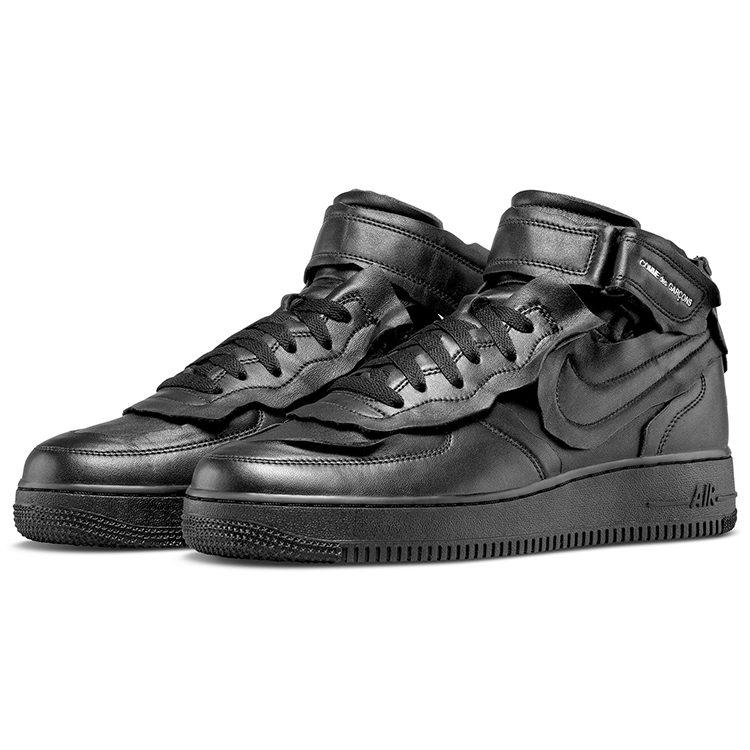 Nike Air Force 1 Mid Comme Des Garcons Black DC3601-001