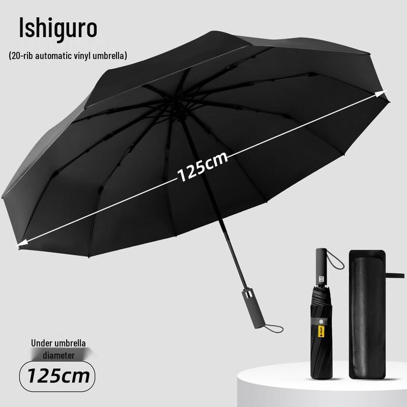 Hanyou Automatic Large Reinforced Sun & Rain Umbrella