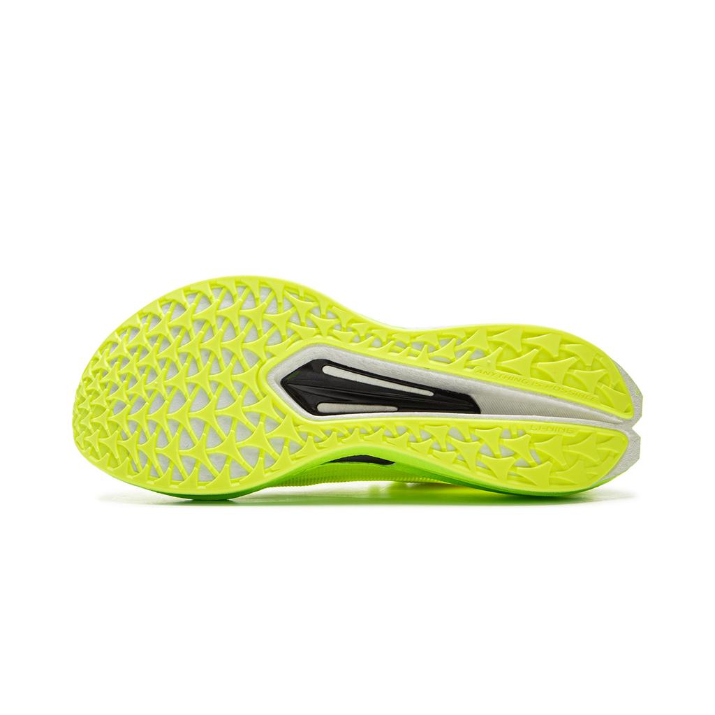 Li Ning Zhi Feng Pro Technologie Vollfuß-Carbonplatte Professionelle Marathon-Trainingsschuhe Unisex Laufschuhe Fluoreszierend-Gelbgrün ARPV017-6