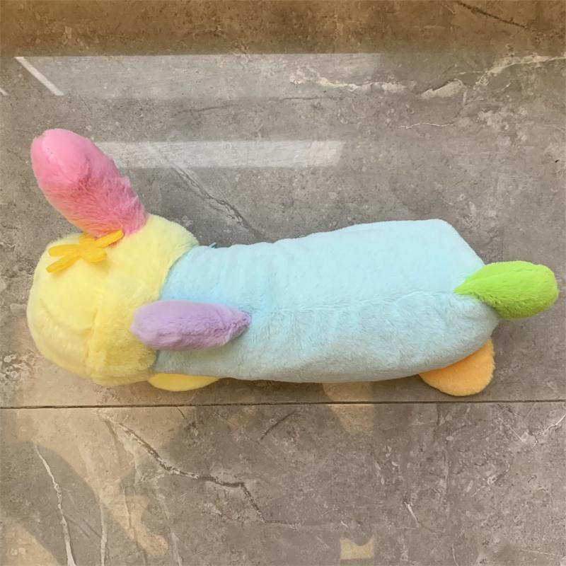 Cute Rabbit Plush Pencil Case Kawaii Bunny Stationery Pouch for Girls School Supplies Storage Bag Gift