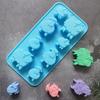 8 Hole Little Sheep Chocolate Baking Mold Cute Animal Candy Biscuit Fudge Silicone Mold Cake Decor Drink Ice Tray Kitchen Tool