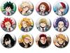 TV Anime Hero Glitter Can Badge Collection 2 Box "My Academia" 12-Piece