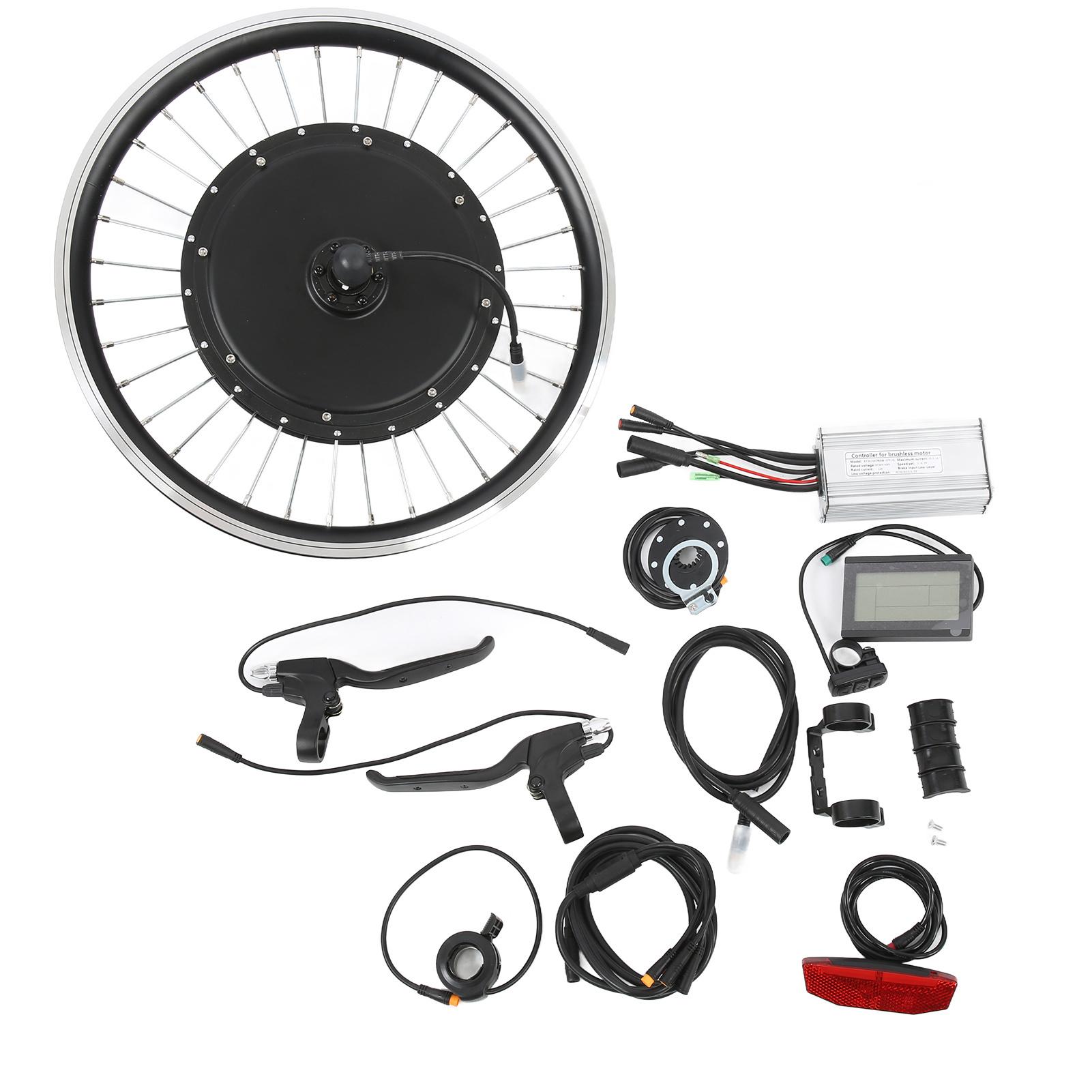 

Водонепроницаемый комплект для переоборудования электрического велосипеда, 20-дюймовое переднее колесо, 48 В, 1000 Вт, комплект для переоборудования мотор-колеса