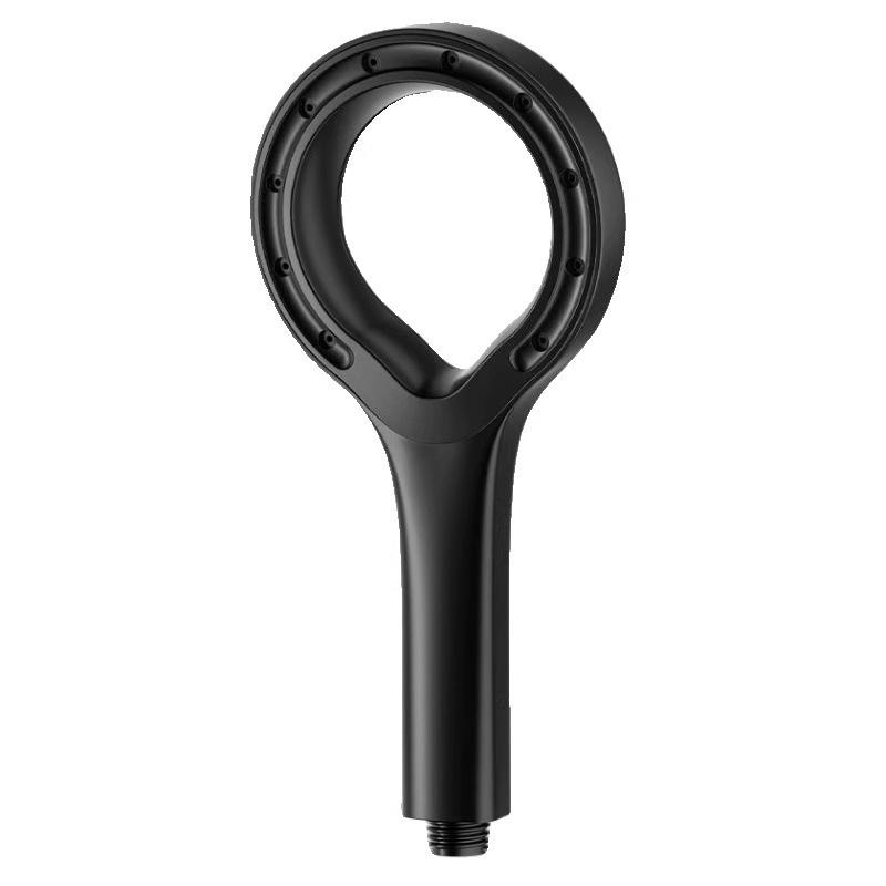 Travel Pressurized Shower Head Portable Bathroom Boosting Shower Head Circle High Pressure Shower Head Bathroom Accessories