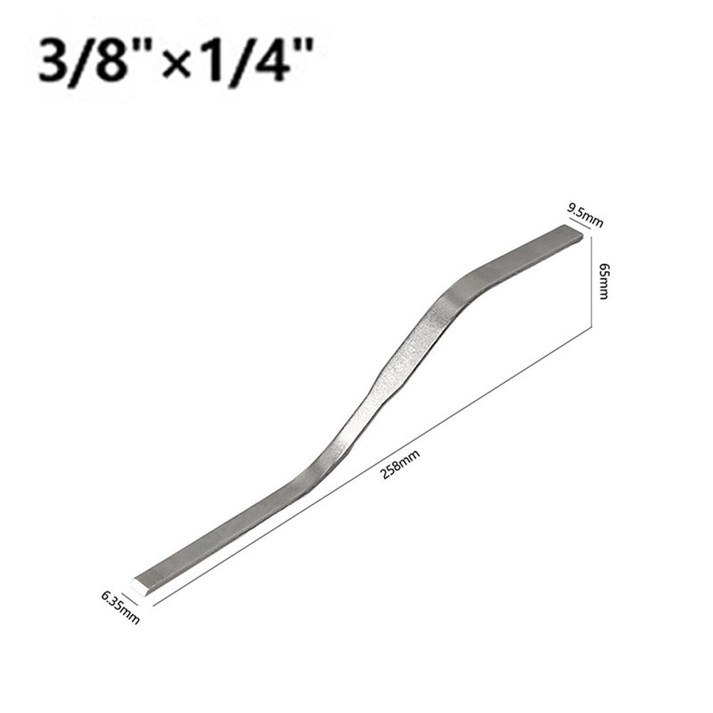 Tile Installation Brick Jointer Grout Pressing Tool Dual Flat Head Grout Tool Stainless Steel Tool 3 8 x1 4 Easy Portability