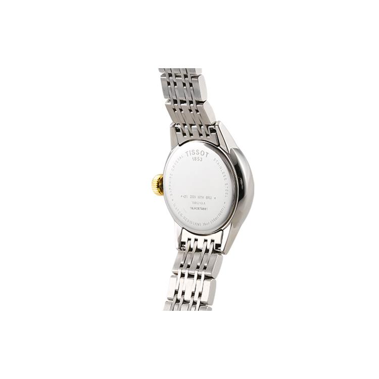 Tissot Cason Collection Quarzwerk 30m Wasserdichtigkeit Damenuhr 28,5mm*29,5mm Weißes Zifferblatt T085.210.22.011.00