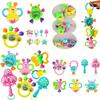 Set Newborn Rattle Baby Early Education Handbell Fancy Musical 7pcs Toys