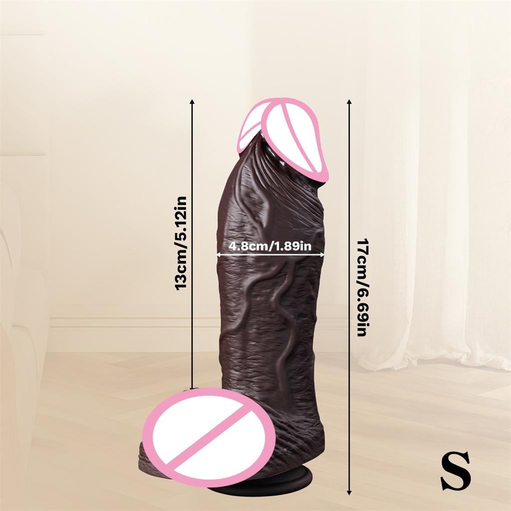 Super Thick Realistic Skin Dildos for Anal Huge Sex Toys Silicone Woman Vagina Adult Masturbator Cock Gay Big Dick Butt plug 18+