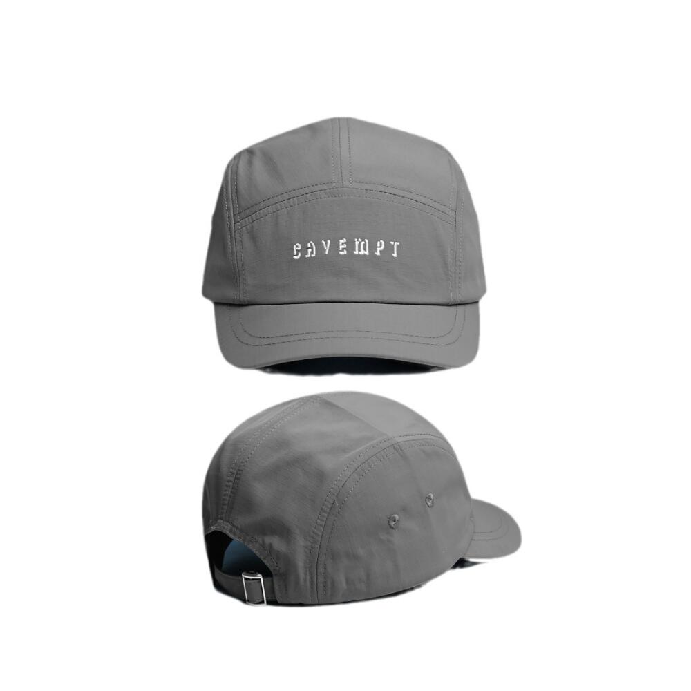 Men Women 5 Panel Short Brim Embroidered Vintage Baseball Cap, Quick-Dry Breathable Mesh Design, For Camping Outdoor Wear