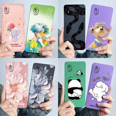 Pour Samsung Galaxy A01 Core / A3 Core / M01 Core Coque de Téléphone Housse Silicone Souple Coque Peinte Douce Coque Imprimée Dessin Animé Coque