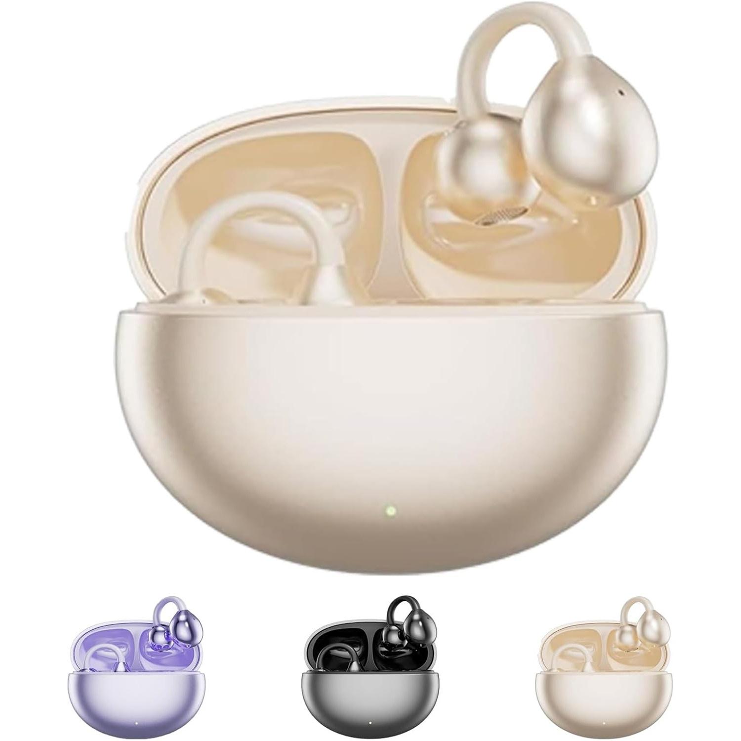 

Наушники-вкладыши с функцией перевода Ai, Bluetooth 5.4, наушники-вкладыши с креплением на ухо, наушники-переводчики в реальном времени для гарнитур iOS и Android Normal хаки