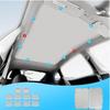 Sun Shades For Tesla Model 3 Highland Model Y 2017-2026 Ice Cloth Buckle Sun Pare Glass Front Rear Sunroof Skylight Accessory
