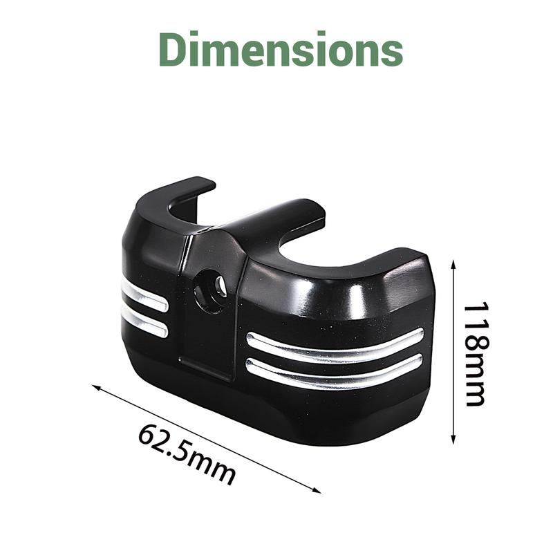 Gloss Black Shallow Cut Ignition Coil Cover For Harley Softail Fatboy Slim Street Bob Breakout Low Rider Fat Bob 18-23