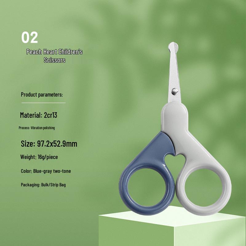 Popular Baby Nail Clipper Set: Safe, Anti-Pinch Clipper & Scissors for Newborns