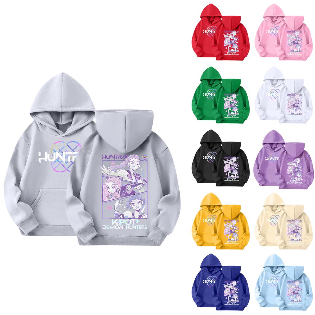 Women's Hooded Gradient Printed Long Sleeved Sweatshirt Loose Women's Sweatshirt Sweatshirt