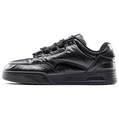 Aojie Paper Making Technology Versatile Comfortable Shock Absorbing Wear Resistant Low Top Skate Shoes Women Skate Shoes Black 122418040X-1