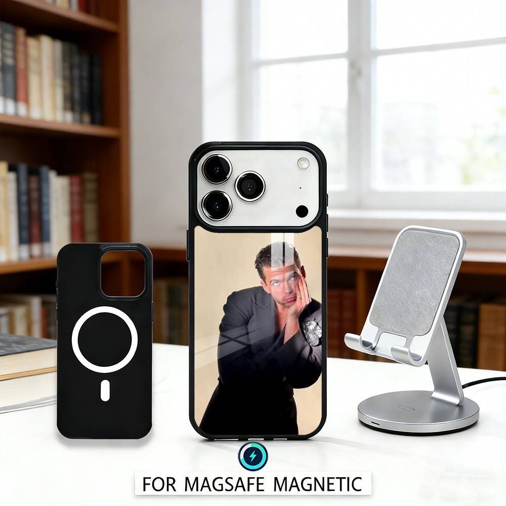 Actor L-Luke Newton Phone Case For iPhone 17,16,15,14,13,12,Pro,Max For Magsafe Magnetic Wireless Charging