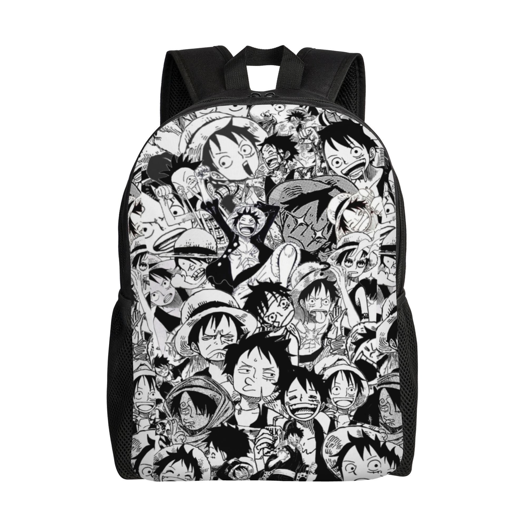 Traffy Law Rucksack für Männer Frauen Cool Student Arbeit Tagesrucksack Trafalgar Law One Piece Anime College Leinwandtaschen Outdoor One Size
