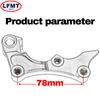 Motorrad 270MM Für Honda Bremsscheiben-Adapterhalterung CR125E CR125R CRE CRF 125 250 450 CR250R CRF250X CRF250R CRF450R 450X
