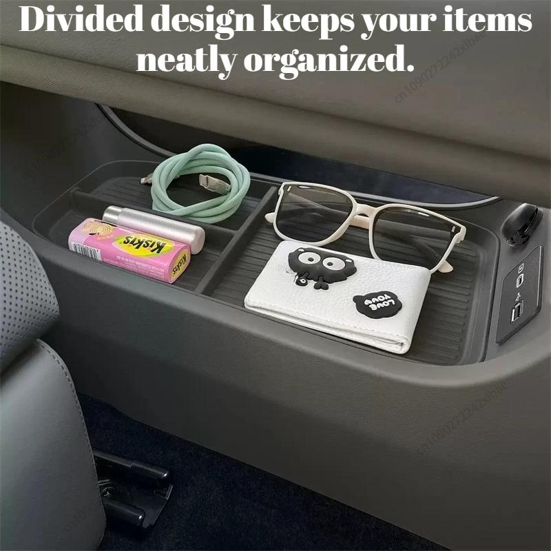 Compartment Container Organizer Cover Car Style Protector Decoration Accessories For GWM Ora 5 2026 + Center Console Storage Box